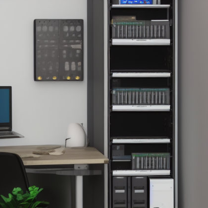 Server rack in your home office