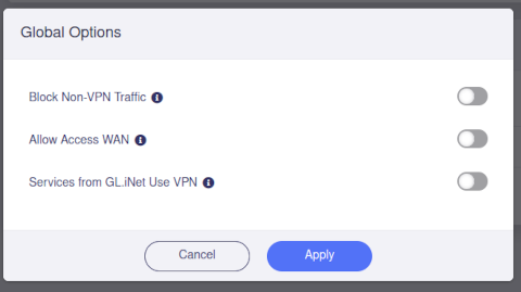 Tailscale GUI on new GL.iNet OpenWRT Router Firmware