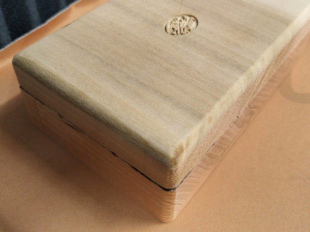 Olivia's CNCed Tarot card box