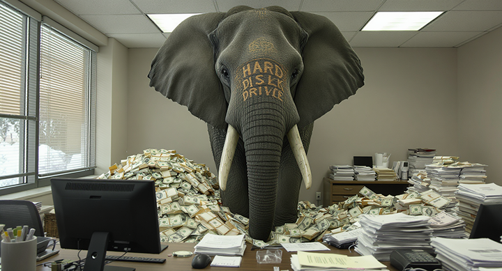 The elephant in the DIY NAS Room!